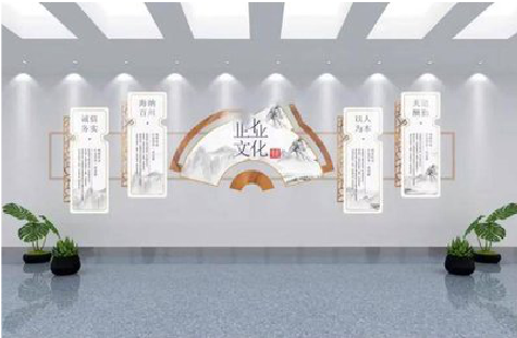 龙南企业文化墙设计的核心要素。