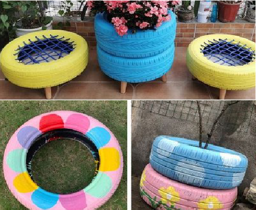 龙南墙体彩绘-变废为宝