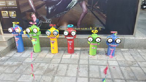 龙南商业区彩绘