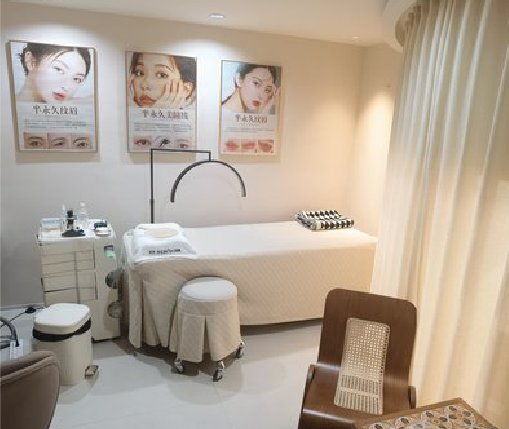 龙南美容店装修小技巧