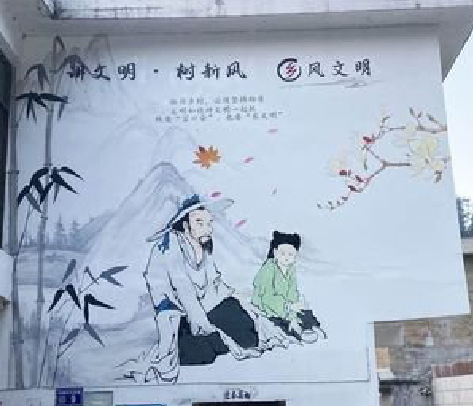 龙南分享几个墙绘保养知识。