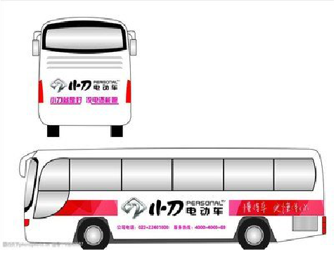 龙南公交车身贴如何完美贴合？